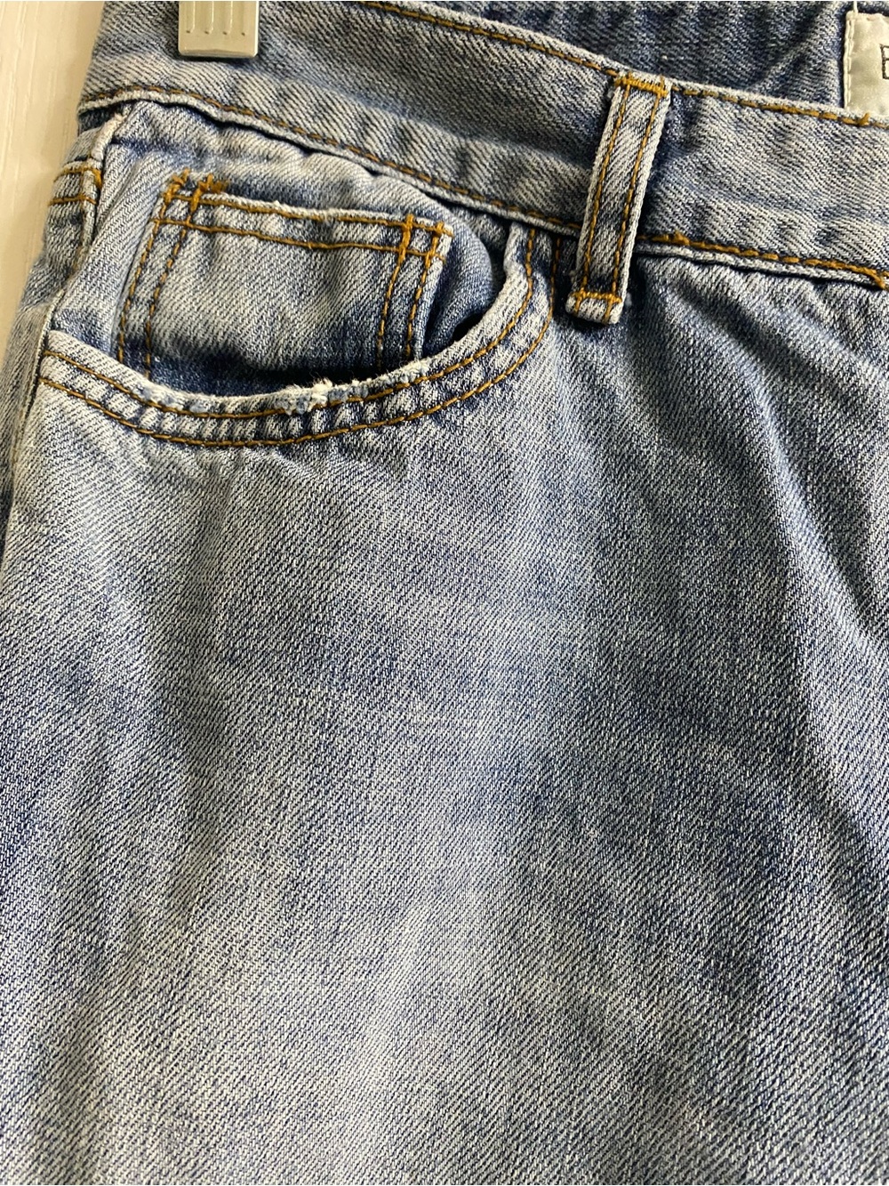 By Flow Korea Amber Jeweled Statement Distressed Ankle Y2K Whimsigoth Jeans Sz M - Picture 6 of 15